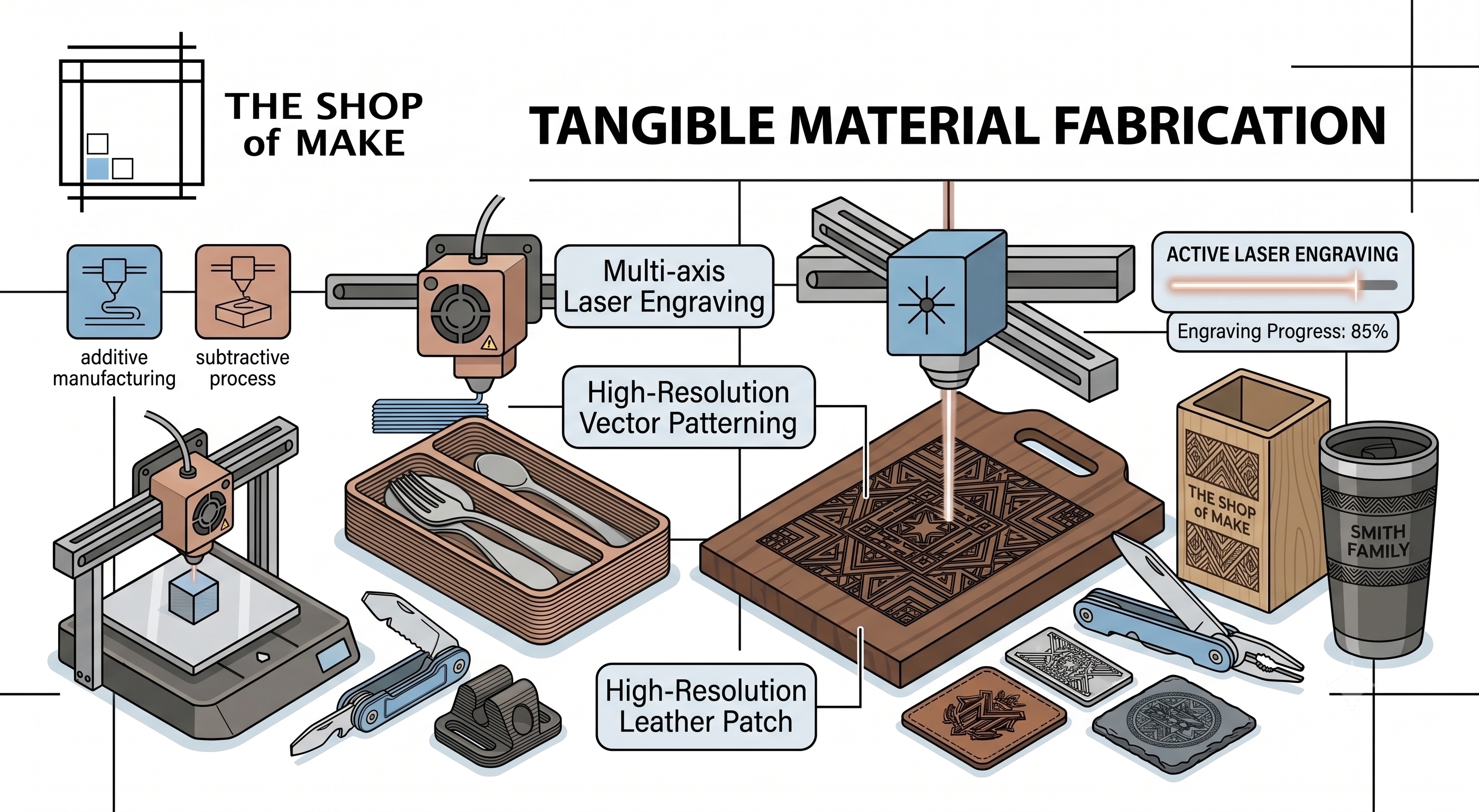 Tangible Material Fabrication Production Preview